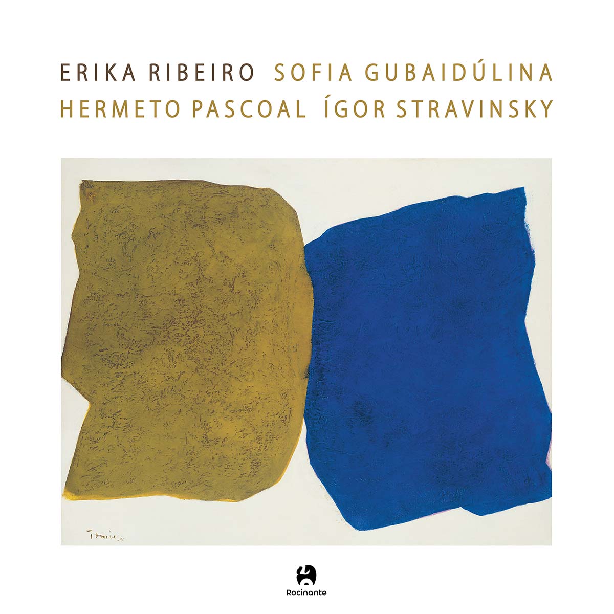 Capa do disco Sofia Gubaidúlina, Hermeto Pascoal e Ígor Stravinsky